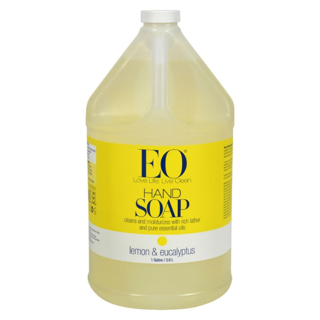 Eo Products Liquid Hand Soap Lemon And Eucalyptus - 1 Gallon - RubertOrganics