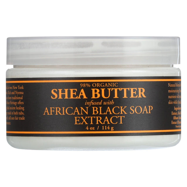 Nubian Heritage Shea Butter Infused With Oats And Aloe - 4 Oz - RubertOrganics