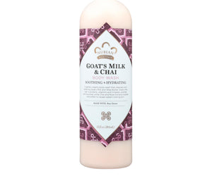 Nubian Heritage Body Wash Goat's Milk And Chai - 13 Fl Oz - RubertOrganics