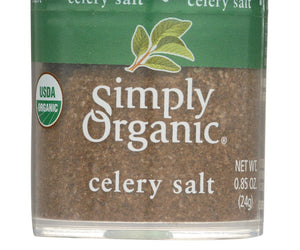 Simply Organic Celery Salt - Organic - .85 Oz - Case Of 6