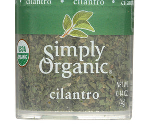 Simply Organic Cilantro Leaf - Organic - Cut And Sifted - .14 Oz - Case Of 6