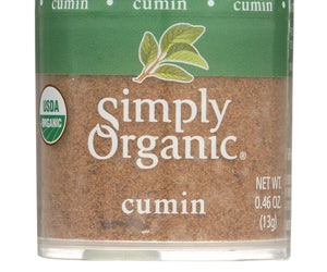 Simply Organic Cumin Seed - Organic - Ground - .46 Oz - Case Of 6