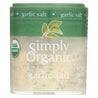 Simply Organic Garlic Salt - Organic - 1.06 Oz -