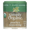 Simply Organic Poultry Seasoning - Organic - .32 Oz - Case Of 6