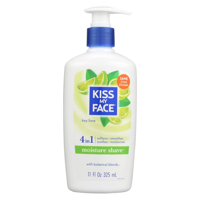 Kiss My Face Moisture Shave Key Lime - 11 Fl Oz - RubertOrganics