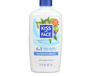 Kiss My Face Moisture Shave Fragrance Free - 11 Fl Oz - RubertOrganics