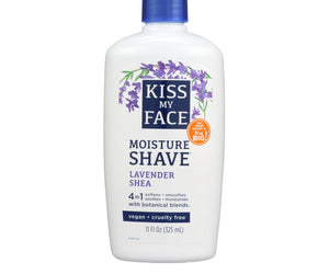 Kiss My Face Moisture Shave Lavender Shea - 11 Fl Oz - RubertOrganics