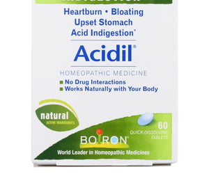 Boiron - Acidil - 60 Tablets - RubertOrganics