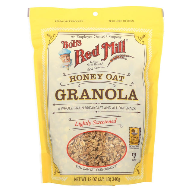 Bob's Red Mill - Honey Oat Granola - 12 Oz - Case Of 4 - RubertOrganics