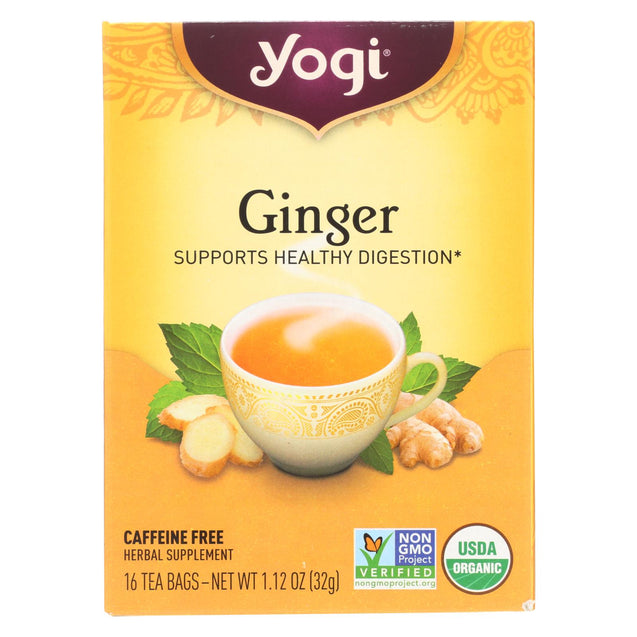 Yogi Tea Organic - Ginger - 16 Tea Bags