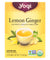 Yogi Tea Lemon Ginger - Caffeine Free - 16 Tea Bags