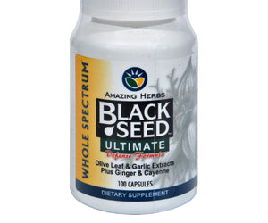 Amazing Herbs Black Seed Theramune Ultimate - 100 Capsules - RubertOrganics