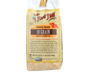 Bob's Red Mill - 10 Grain Hot Cereal - 25 Oz - Case Of 4 - RubertOrganics