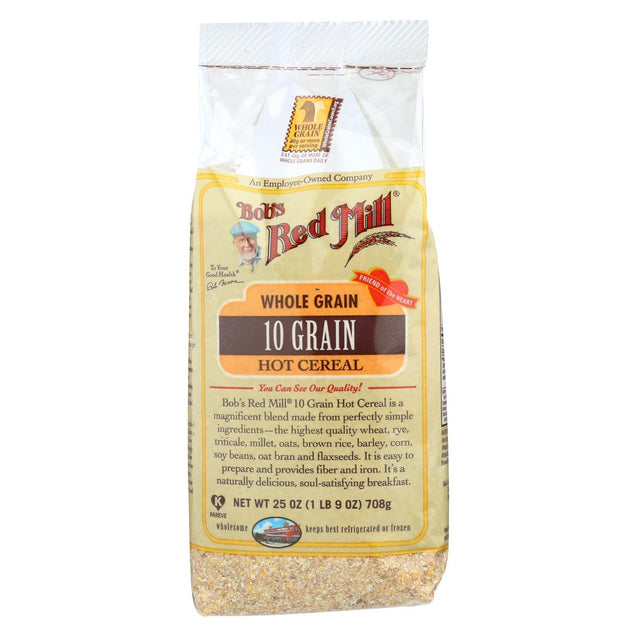 Bob's Red Mill - 10 Grain Hot Cereal - 25 Oz - Case Of 4 - RubertOrganics
