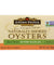 Crown Prince Oysters - Naturally Smoked In Pure Olive Oil - 3 Oz - Case Of 18 - RubertOrganics