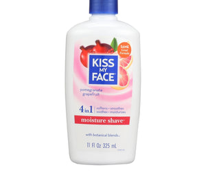 Kiss My Face Moisture Shave Pomegranate Grapefruit - 11 Oz - RubertOrganics