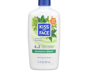 Kiss My Face Moisture Shave Green Tea And Bamboo - 11 Fl Oz - RubertOrganics
