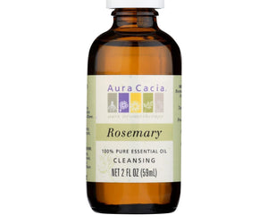 Aura Cacia - 100% Pure Essential Oil Rosemary Cleansing - 2 Oz - RubertOrganics