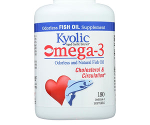 Kyolic Aged Garlic Extract Epa Cardiovascular - 180 Softgels - RubertOrganics