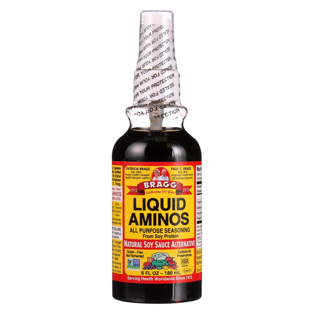 Bragg Liquid Aminos Spray Bottle - 6 Oz - Case Of 24 - RubertOrganics