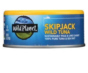Wild Planet Wild Skipjack Light Tuna - Case Of 12 - 5 Oz.