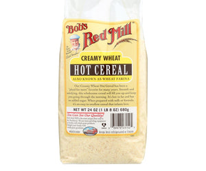 Bob's Red Mill - Creamy Wheat Farina Hot Cereal - 24 Oz - Case Of 4 - RubertOrganics
