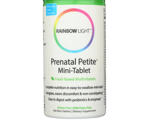 Rainbow Light Prenatal Petite Mini-tabs - 180 Tablets
