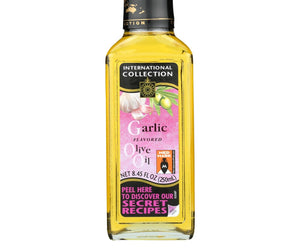 International Collection Olive Oil - Garlic - Case Of 6 - 8.45 Fl Oz. - RubertOrganics