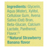 Earth's Best Toddler Toothpaste Strawberry Banana - 1.6 Oz - RubertOrganics