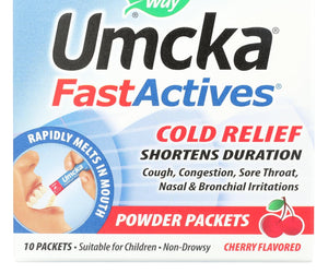 Nature's Way Umcka Fast Act Cold - Cherry - 10 Count - RubertOrganics