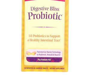 Nature's Secret Digestive Bliss Probiotic - 30 Tablets - RubertOrganics