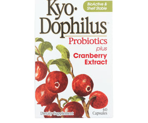 Kyolic Cran Logic Cran-max Cranberry Extract Plus Probiotics - 60 Capsules - RubertOrganics