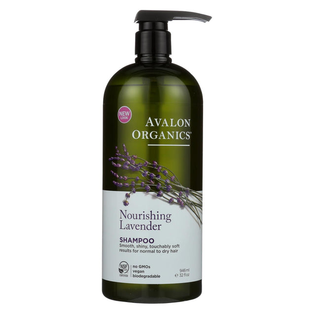 Avalon Organics Nourishing Shampoo Lavender - 32 Fl Oz - RubertOrganics