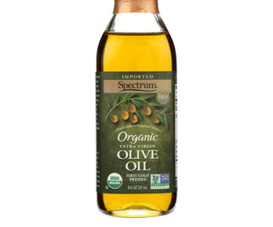 Spectrum Naturals Organic Unrefined Extra Virgin Olive Oil - Case Of 6 - 8 Fl Oz.
