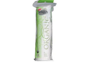 Swisspers Organic Cotton Round Pads - 80 Pack