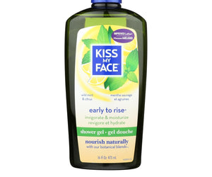 Kiss My Face Shower Gel And Foaming Bath Early To Rise - 16 Fl Oz - RubertOrganics