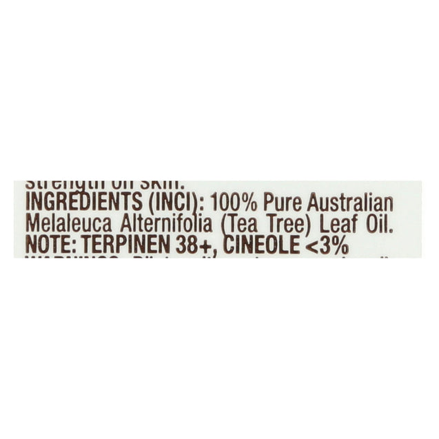 Desert Essence - Australian Tea Tree Oil - 1 Fl Oz - RubertOrganics