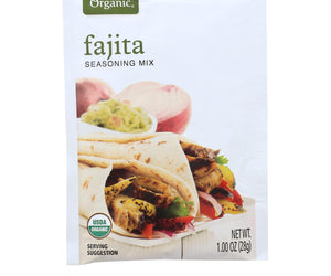 Simply Organic Seasoning Mix - Fajita - Case Of 12 - 1 Oz.