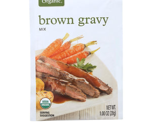 Simply Organic Vegetarian Brown Gravy Seasoning Mix - Case Of 12 - 1 Oz.