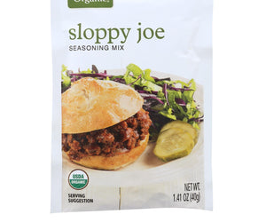 Simply Organic Seasoning Mix - Sloppy Joe - Case Of 12 - 1.41 Oz.