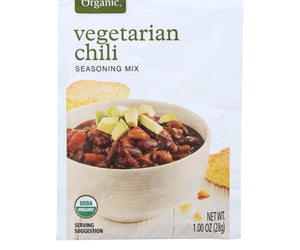 Simply Organic Seasoning Mix - Vegetarian Chili - Case Of 12 - 1 Oz.