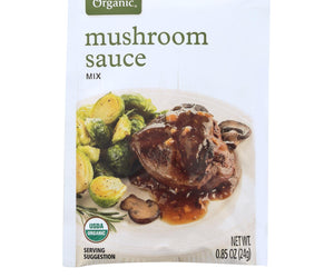 Simply Organic Seasoning Mix - Mushroom Sauce - Case Of 12 - 0.85 Oz.