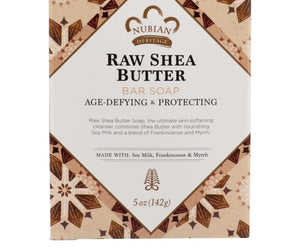 Nubian Heritage Bar Soap Raw Shea Butter - 5 Oz - RubertOrganics