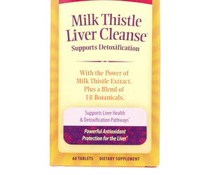 Nature's Secret Milk Thistle Liver Cleanse - 60 Tablets - RubertOrganics