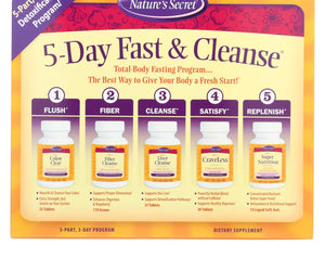Nature's Secret Ultimate Fasting Cleanse - 1 Kit - RubertOrganics
