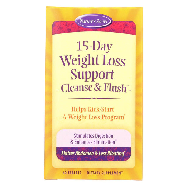 Nature's Secret 15 Day Diet And Cleansing Plan - 60 Tablets - RubertOrganics