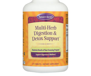 Nature's Secret Multi-herb Digestion And Detox Support - 275 Tablets - RubertOrganics