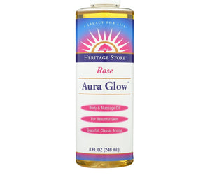 Heritage Products Aura Glow Skin Lotion Rose - 8 Fl Oz - RubertOrganics