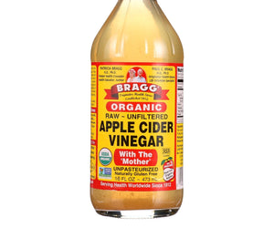 Bragg Apple Cider Vinegar - Organic - Raw - Unfiltered - 16 Oz - 1 Each - RubertOrganics