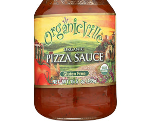 Organic Ville Organic Pizza - Sauce - Case Of 12 - 15.5 Fl Oz. - RubertOrganics